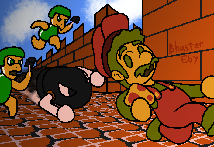 Backlog Art #7- Super Mario Bros.