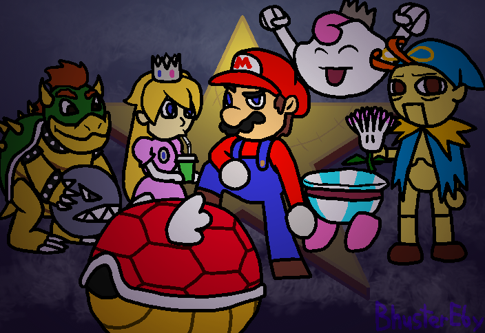 Backlog Art #1- Super Mario RPG: Legend of the Seven Stars