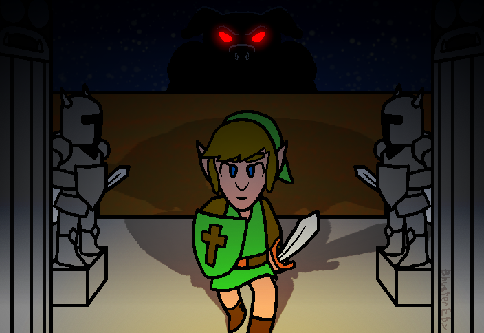 Backlog Art #8- Zelda II: The Adventure of Link