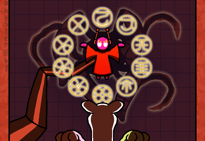 Backburner Art #12b- Rain World: The Watcher (Survivor)