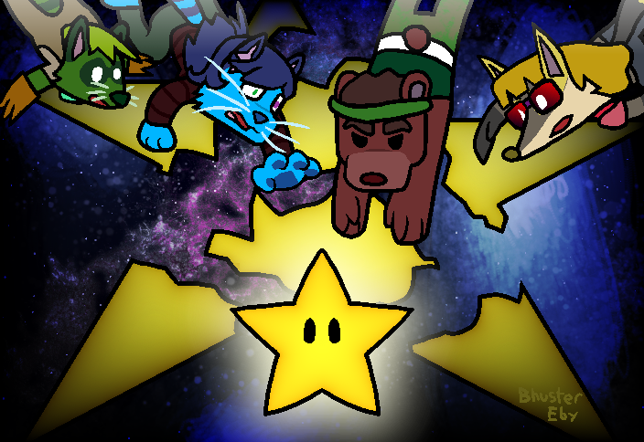 Party Art #1h- Mario Party (Eternal Star)