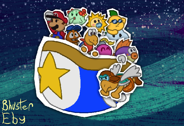 Backlog Art #6- Paper Mario