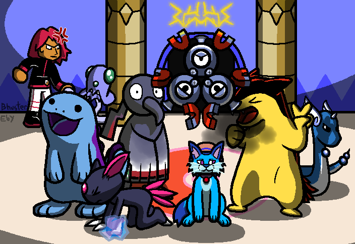 Backburner Art #10a- Pokemon: Crystal Version (Main Campaign)