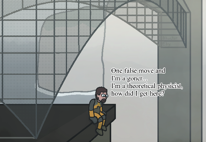 Backburner Art #11a- Half-Life 2
