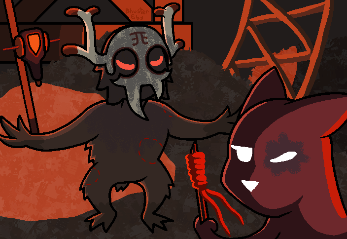 Backburner Art #12e- Rain World: The Watcher (Artificer)