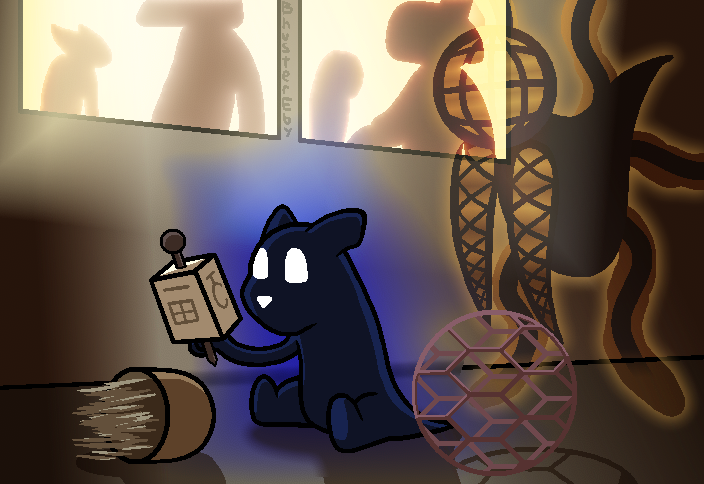 Backburner Art #12i- Rain World: The Watcher (Watcher - Echo)