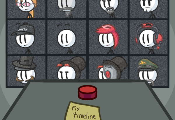 Backburner Art #14f- The Henry Stickmin Collection (Completing the Mission)